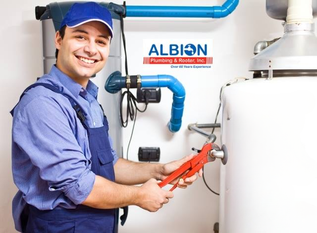 Albion Plumbing making repairs