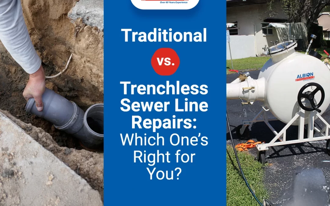 Traditional vs. Trenchless Sewer Line Repairs: Which One’s Right for You?