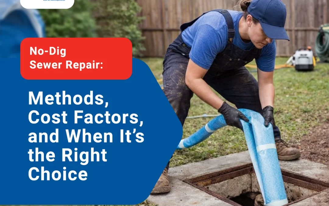 No-Dig Sewer Repair: Methods, Cost Factors, and When It’s the Right Choice