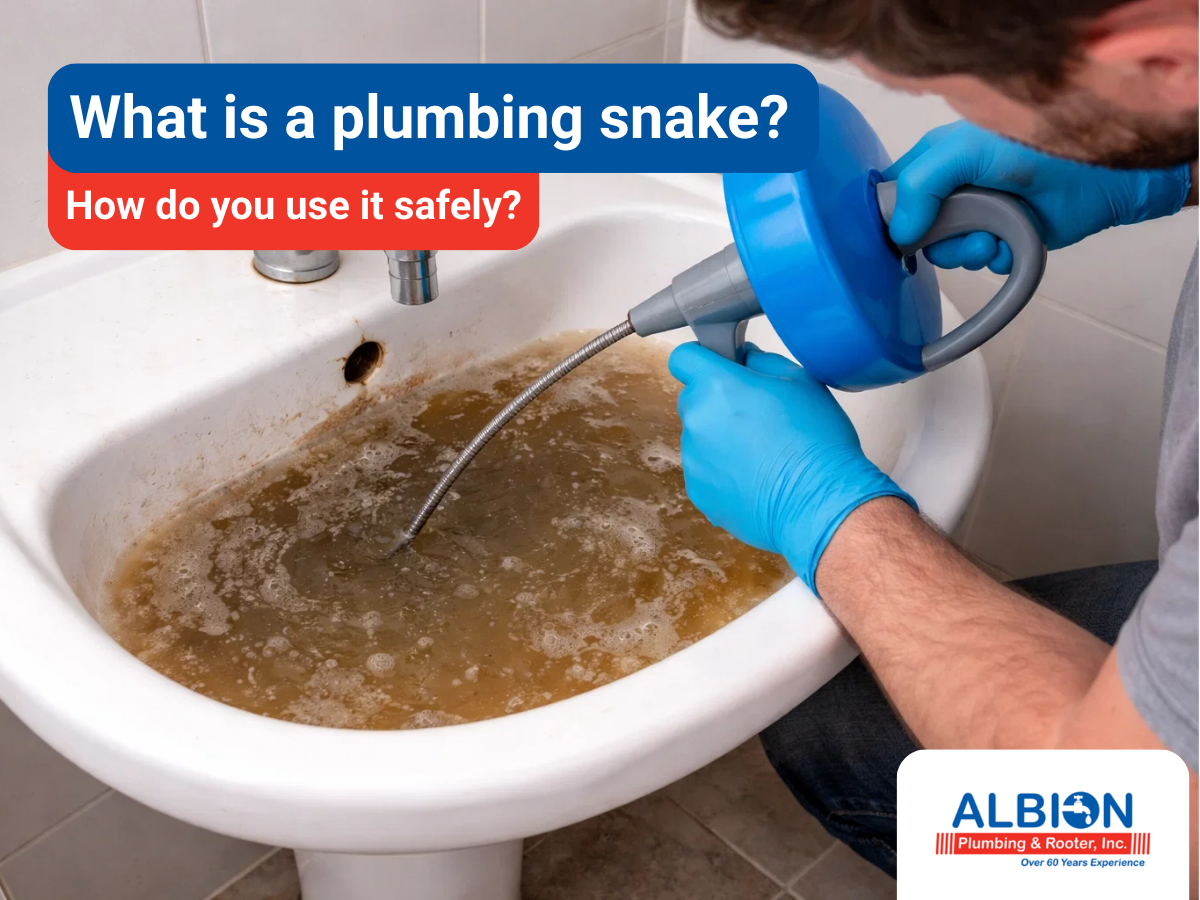 What Is a Plumbing Snake and How to Use It Safely